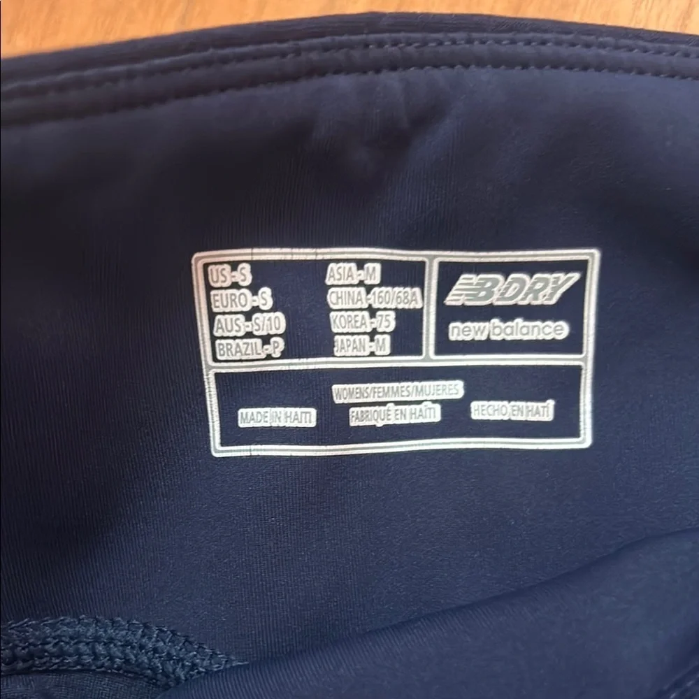 New Balance Blue Leggings for Dynamic Comfort